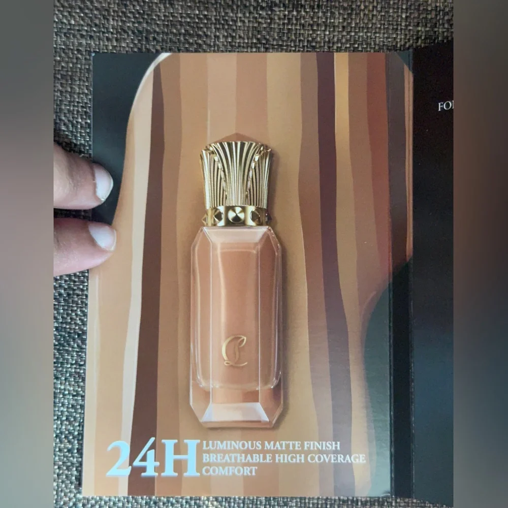 Christian Louboutin Teint Fétiche Le Fluide Liquid Matte Foundation Samples$80